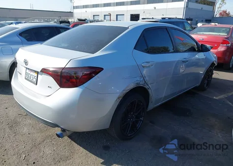 2019 Toyota Corolla Le z USA, uszkodzony, nr VIN 2T1BURHE1KC183189